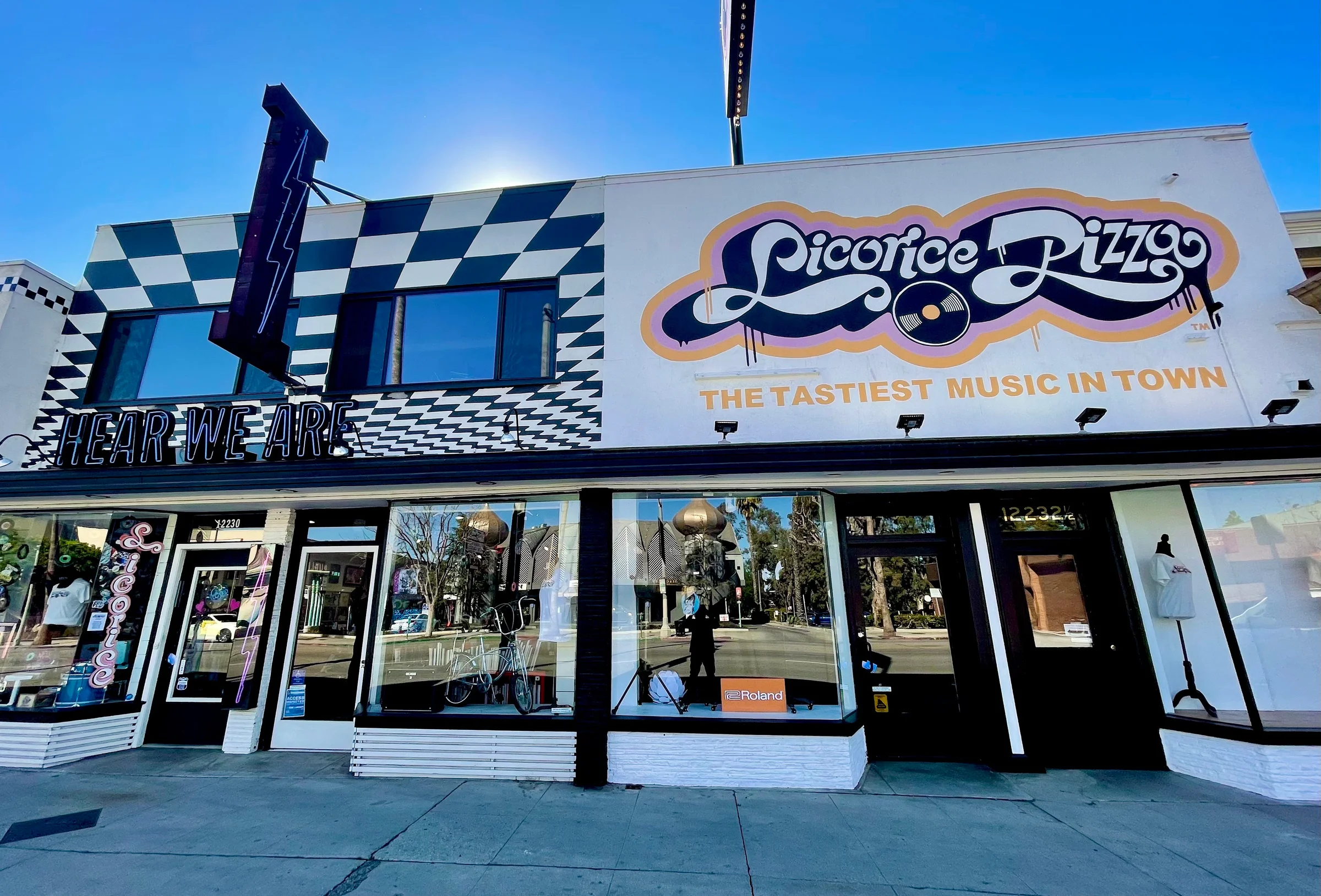 Licorice Pizza Records storefront